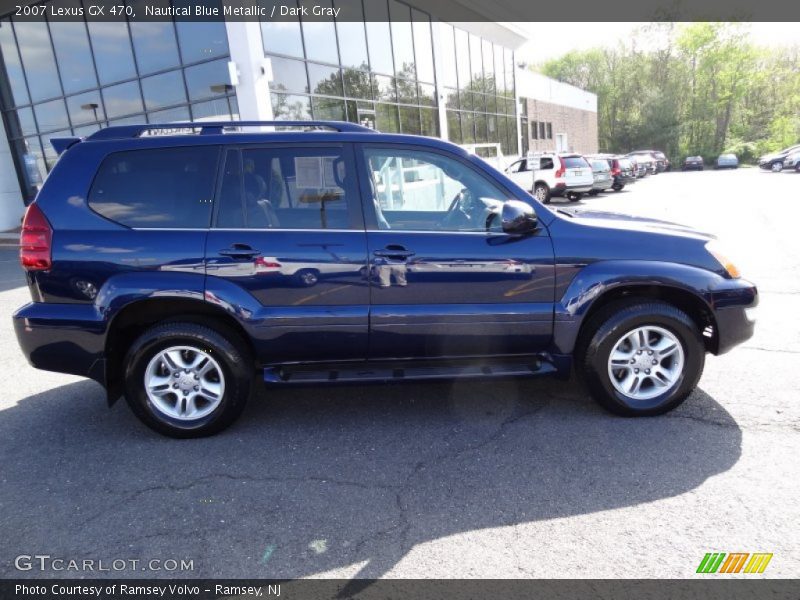Nautical Blue Metallic / Dark Gray 2007 Lexus GX 470