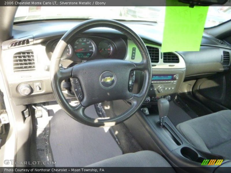 Silverstone Metallic / Ebony 2006 Chevrolet Monte Carlo LT