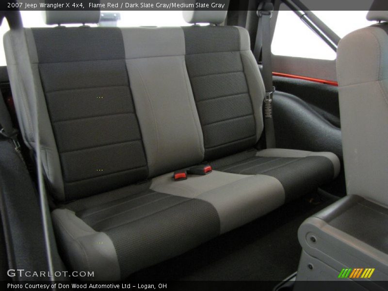 Flame Red / Dark Slate Gray/Medium Slate Gray 2007 Jeep Wrangler X 4x4