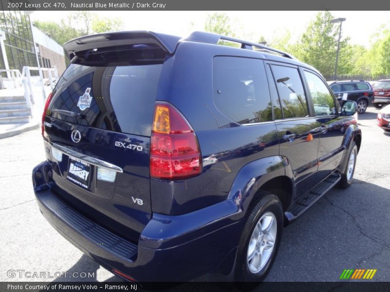 Nautical Blue Metallic / Dark Gray 2007 Lexus GX 470