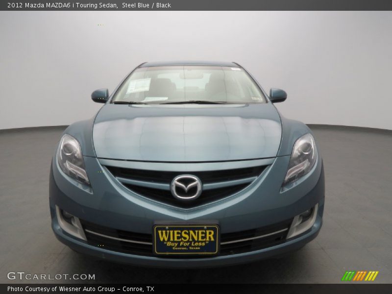 Steel Blue / Black 2012 Mazda MAZDA6 i Touring Sedan