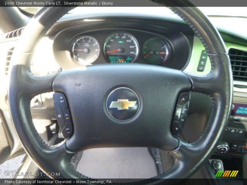 Silverstone Metallic / Ebony 2006 Chevrolet Monte Carlo LT