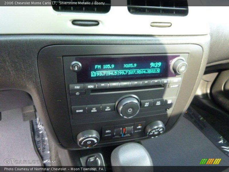 Silverstone Metallic / Ebony 2006 Chevrolet Monte Carlo LT