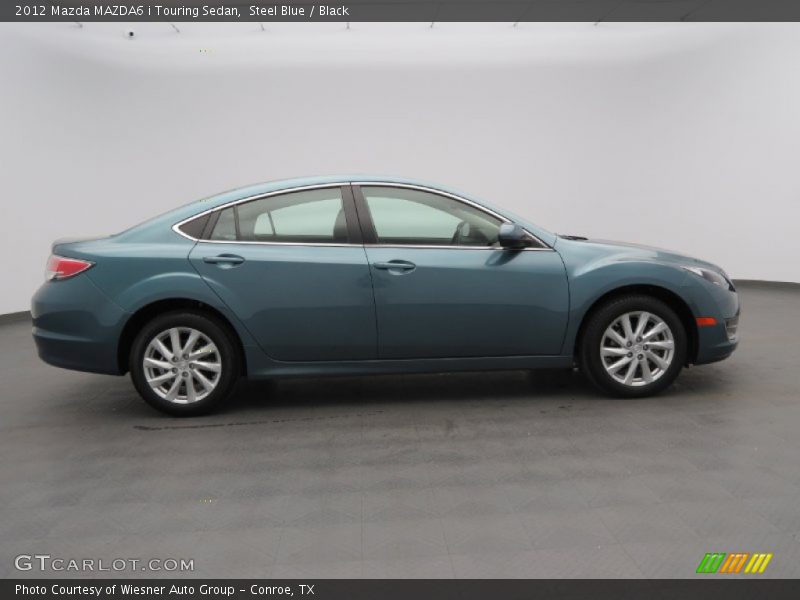 Steel Blue / Black 2012 Mazda MAZDA6 i Touring Sedan