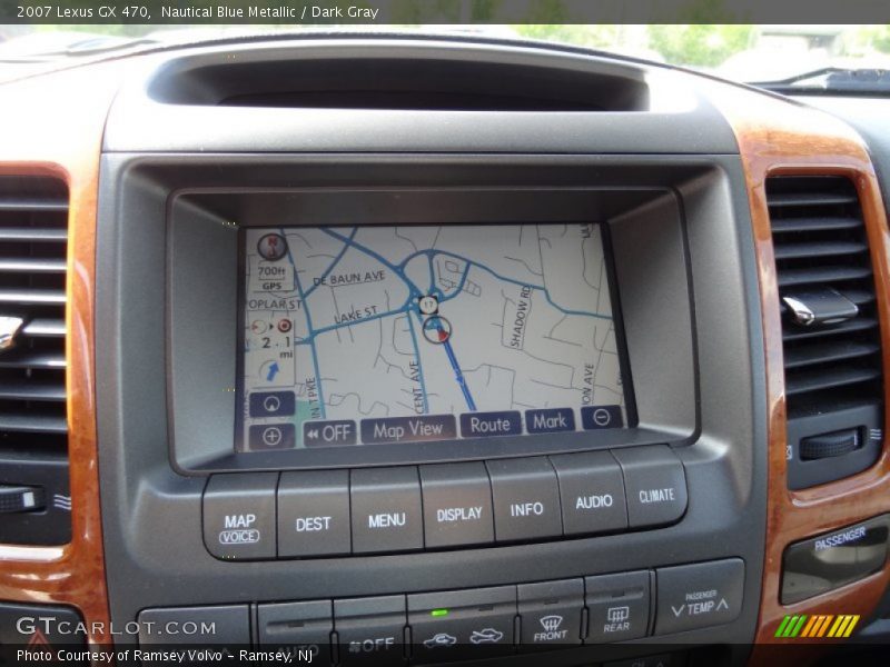 Nautical Blue Metallic / Dark Gray 2007 Lexus GX 470