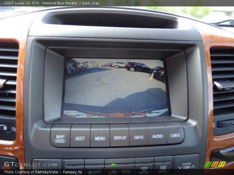 Nautical Blue Metallic / Dark Gray 2007 Lexus GX 470