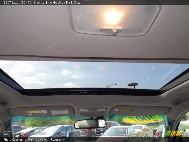 Nautical Blue Metallic / Dark Gray 2007 Lexus GX 470