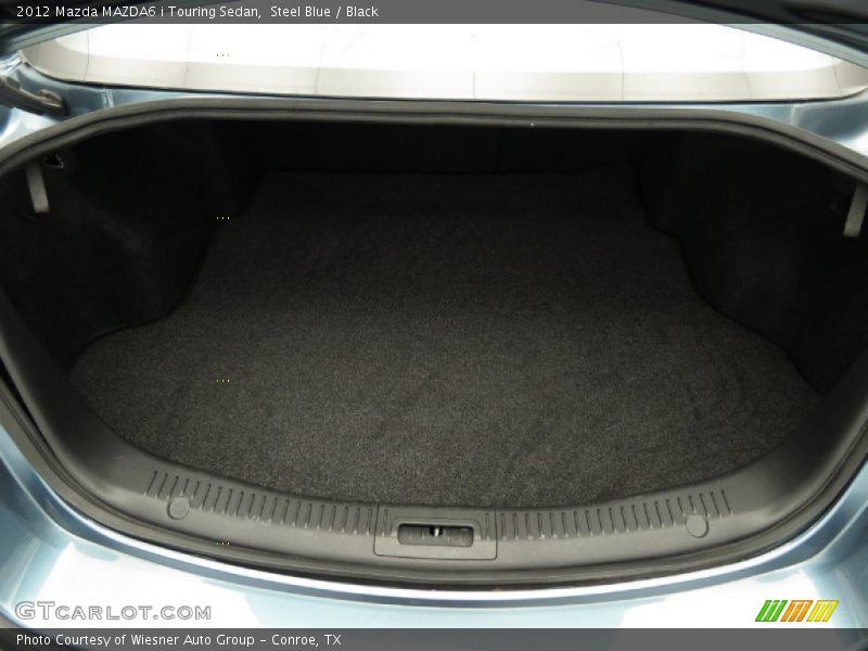 Steel Blue / Black 2012 Mazda MAZDA6 i Touring Sedan