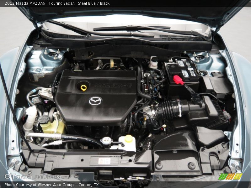 Steel Blue / Black 2012 Mazda MAZDA6 i Touring Sedan