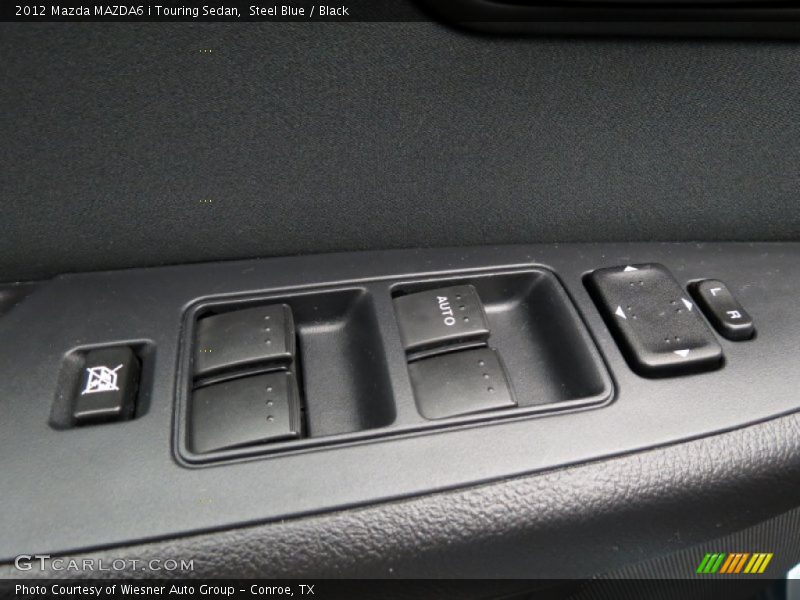 Steel Blue / Black 2012 Mazda MAZDA6 i Touring Sedan