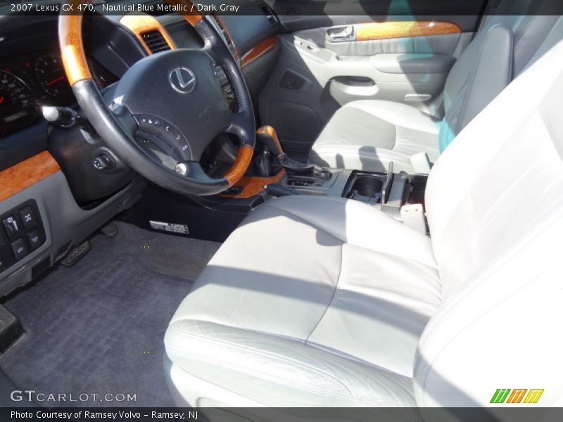 Nautical Blue Metallic / Dark Gray 2007 Lexus GX 470