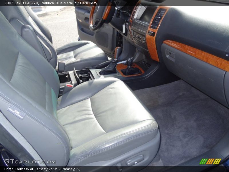 Nautical Blue Metallic / Dark Gray 2007 Lexus GX 470