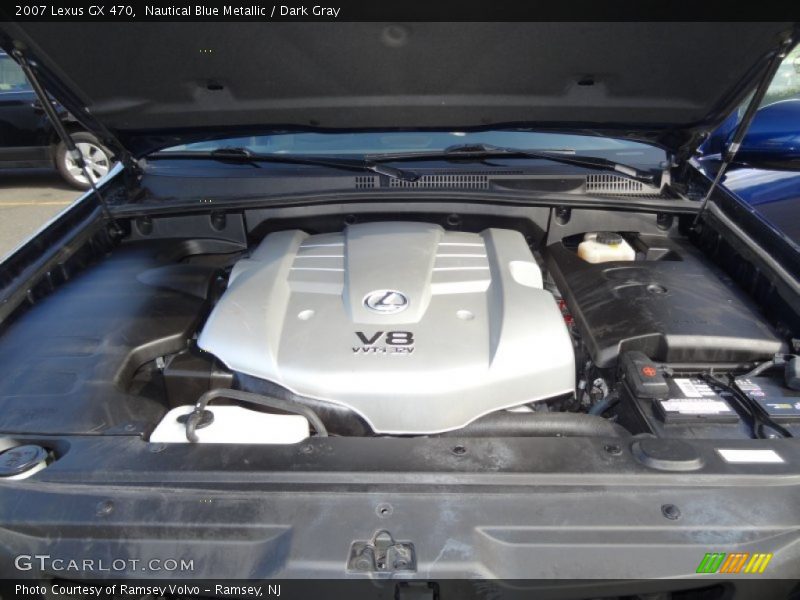 Nautical Blue Metallic / Dark Gray 2007 Lexus GX 470