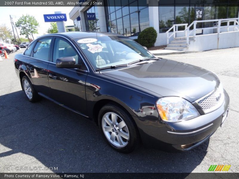 Alloy Metallic / Shale 2007 Ford Five Hundred SEL AWD