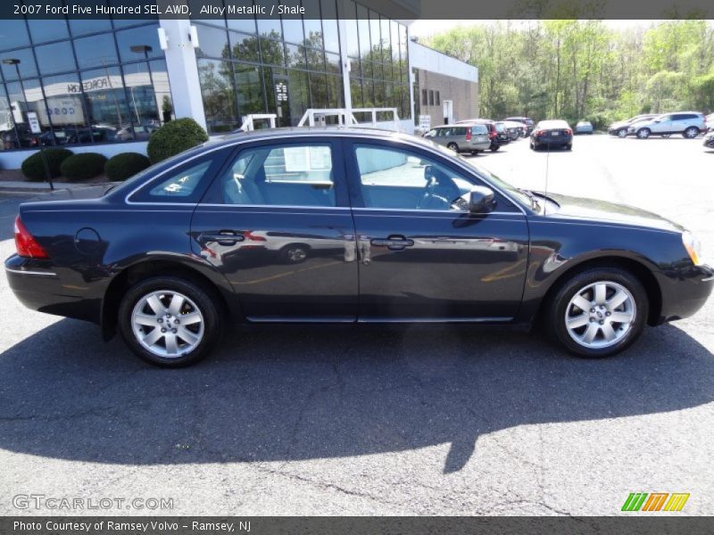 Alloy Metallic / Shale 2007 Ford Five Hundred SEL AWD