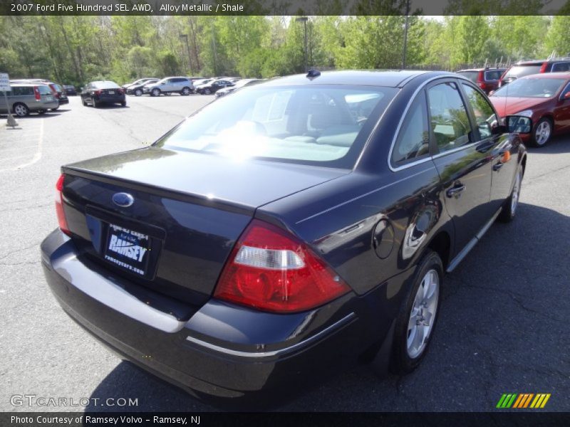 Alloy Metallic / Shale 2007 Ford Five Hundred SEL AWD