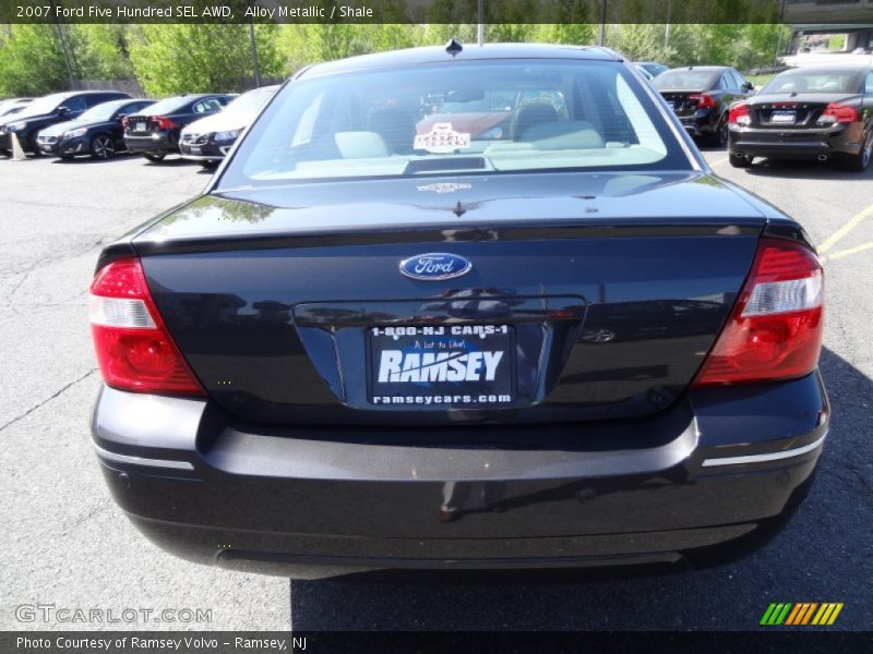 Alloy Metallic / Shale 2007 Ford Five Hundred SEL AWD