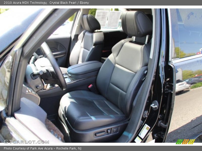 Crystal Black Pearl / Ebony 2010 Acura MDX Technology