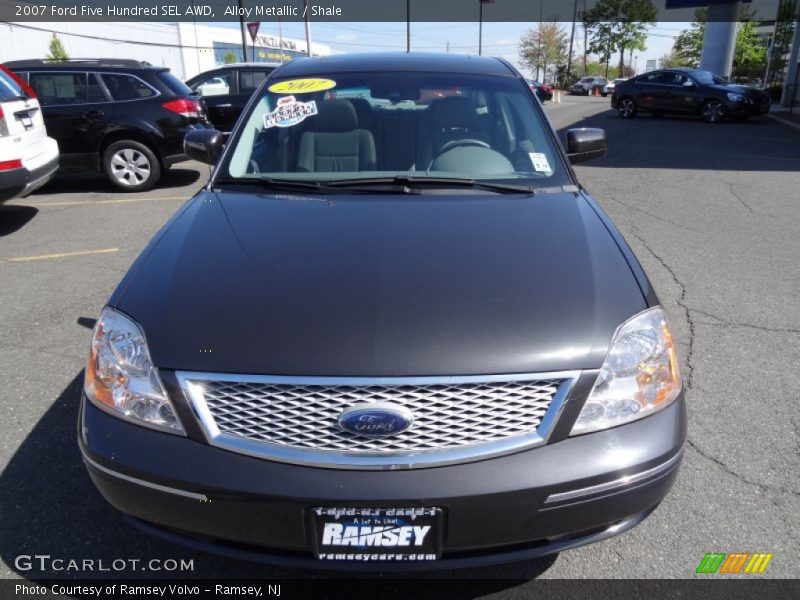 Alloy Metallic / Shale 2007 Ford Five Hundred SEL AWD