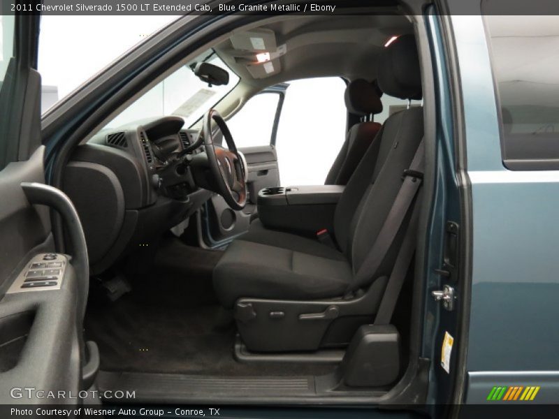 Blue Granite Metallic / Ebony 2011 Chevrolet Silverado 1500 LT Extended Cab