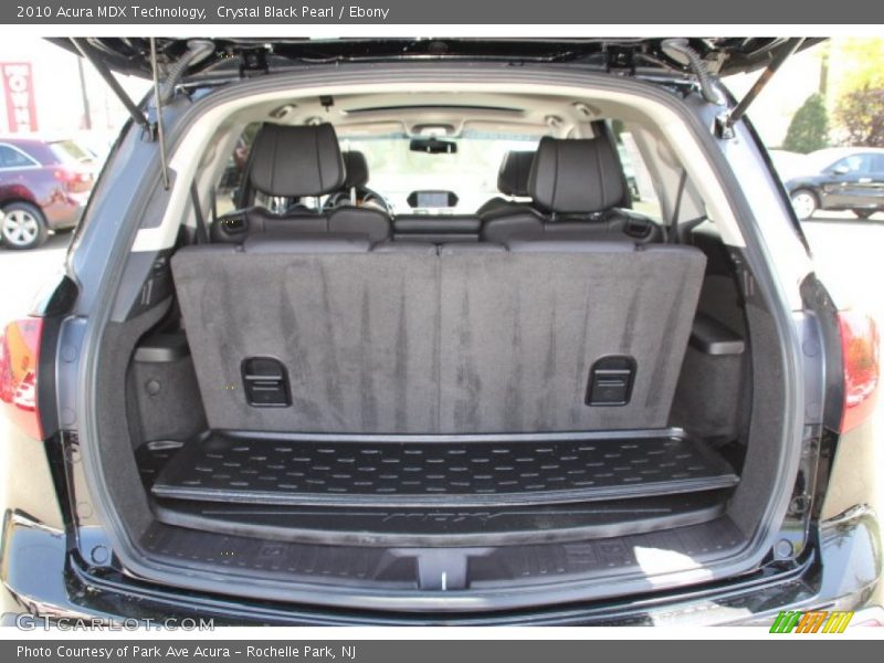 Crystal Black Pearl / Ebony 2010 Acura MDX Technology