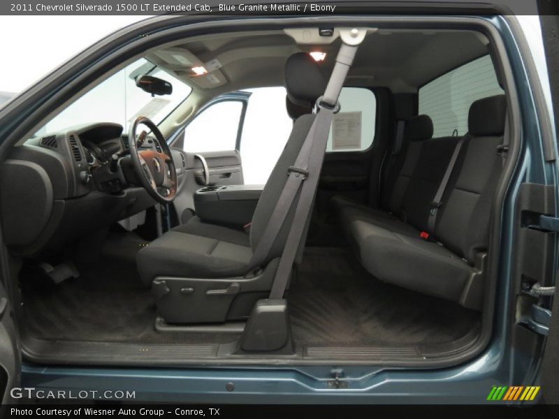 2011 Silverado 1500 LT Extended Cab Ebony Interior
