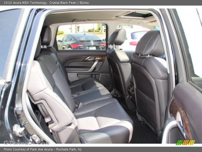Crystal Black Pearl / Ebony 2010 Acura MDX Technology