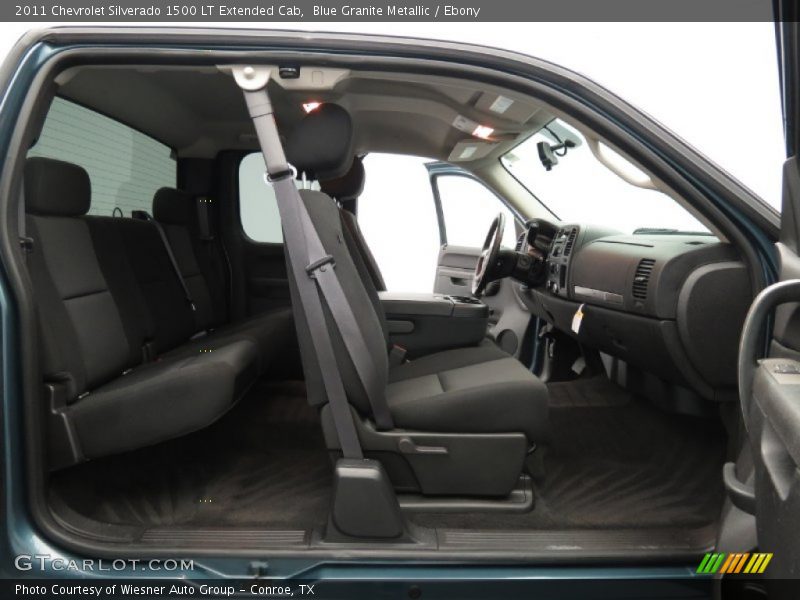  2011 Silverado 1500 LT Extended Cab Ebony Interior