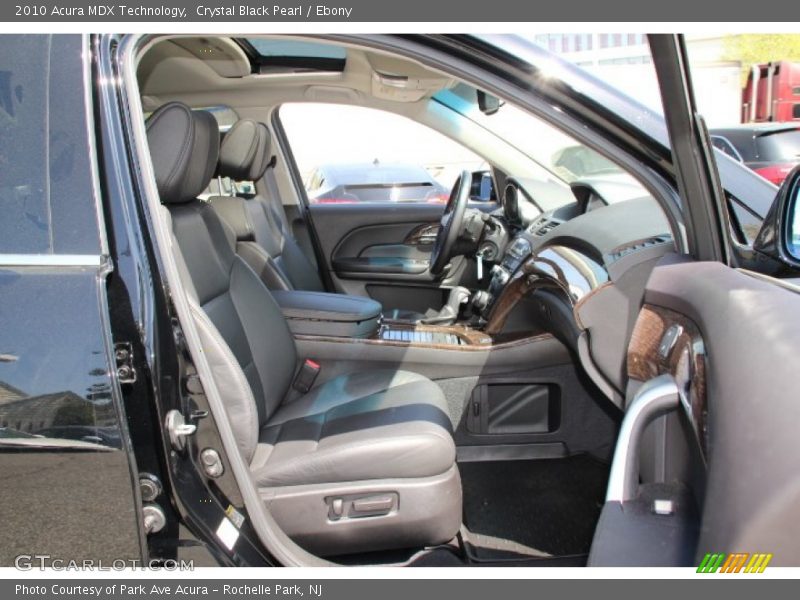 Crystal Black Pearl / Ebony 2010 Acura MDX Technology