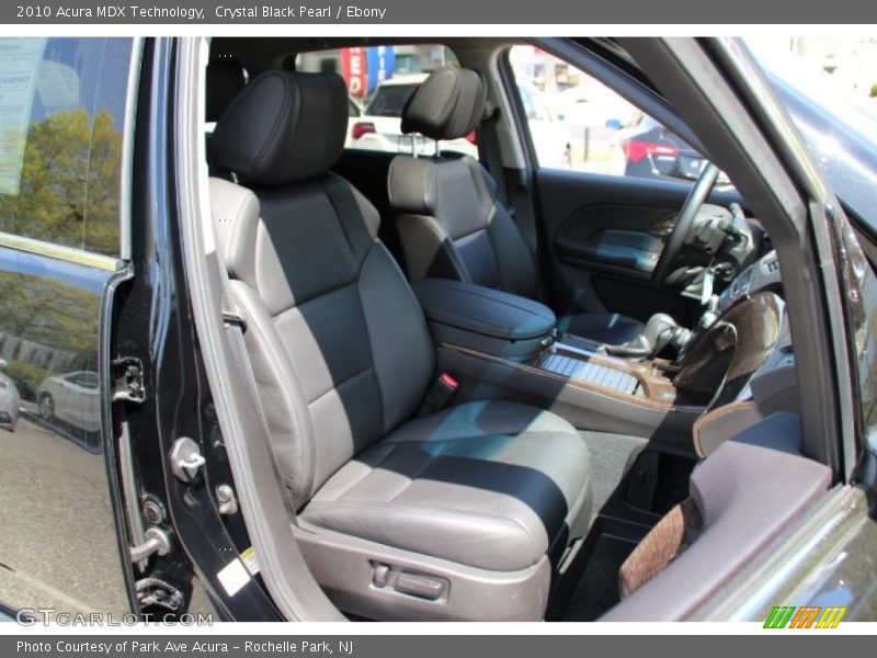 Crystal Black Pearl / Ebony 2010 Acura MDX Technology
