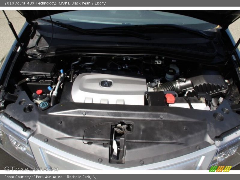 Crystal Black Pearl / Ebony 2010 Acura MDX Technology