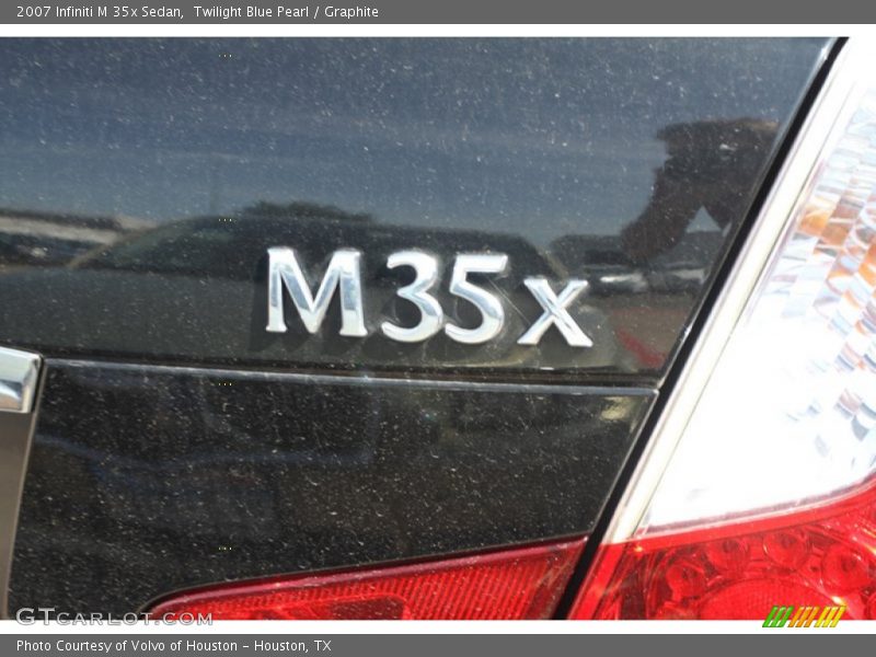 Twilight Blue Pearl / Graphite 2007 Infiniti M 35x Sedan