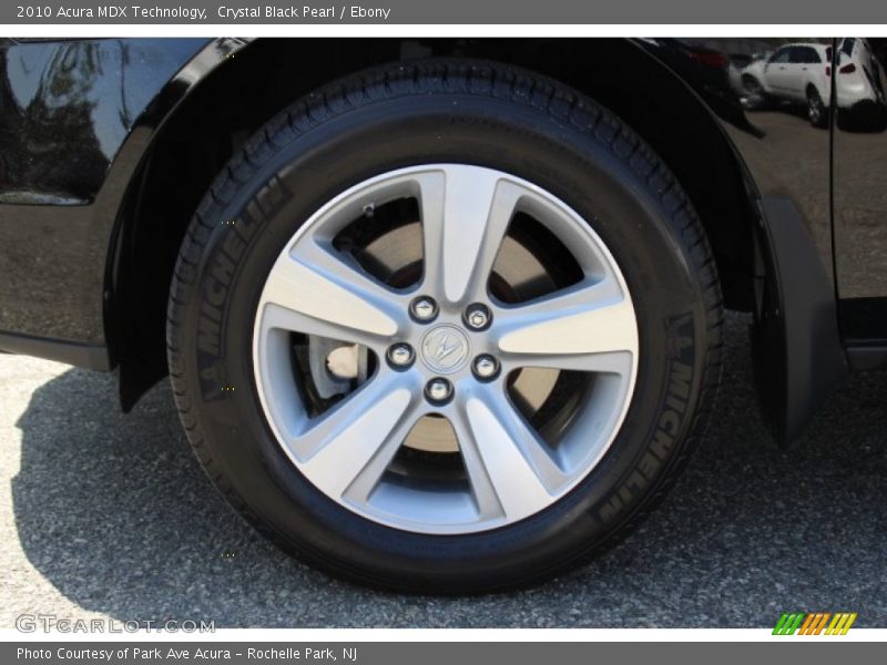 Crystal Black Pearl / Ebony 2010 Acura MDX Technology