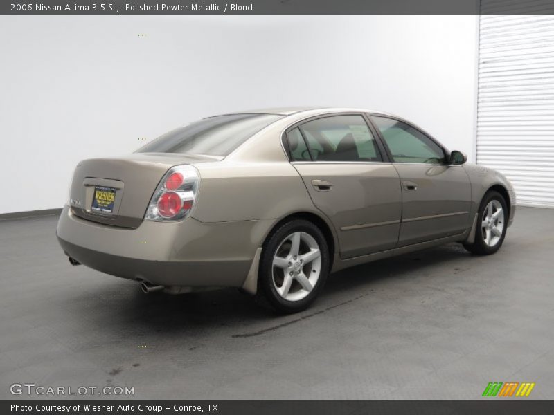 Polished Pewter Metallic / Blond 2006 Nissan Altima 3.5 SL