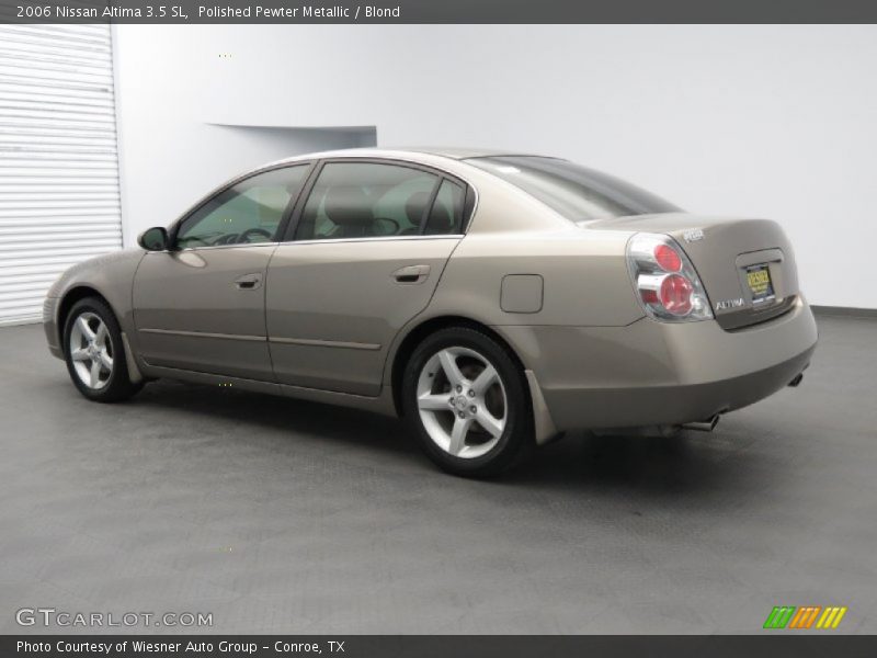 Polished Pewter Metallic / Blond 2006 Nissan Altima 3.5 SL