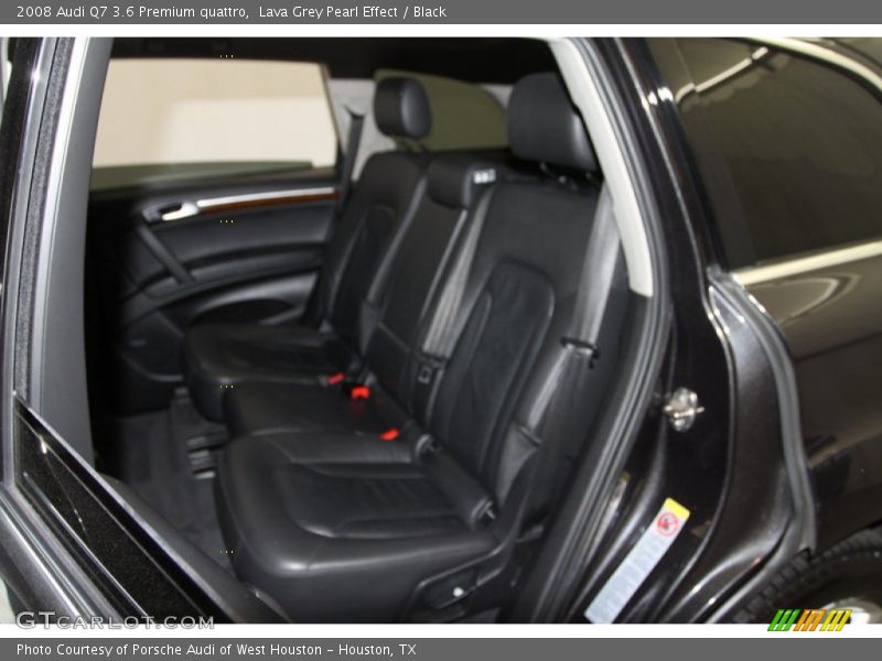 Lava Grey Pearl Effect / Black 2008 Audi Q7 3.6 Premium quattro