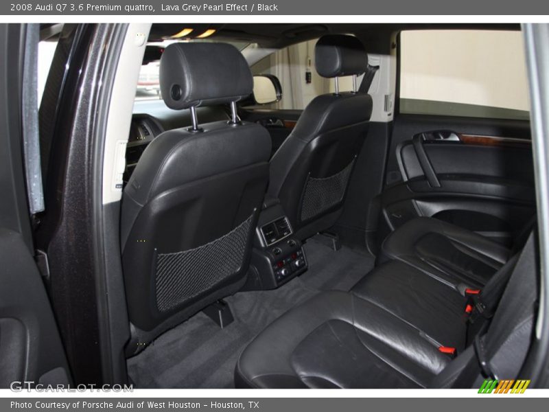 Lava Grey Pearl Effect / Black 2008 Audi Q7 3.6 Premium quattro