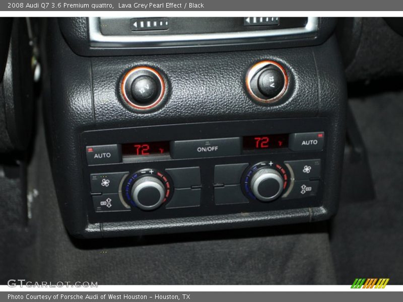 Lava Grey Pearl Effect / Black 2008 Audi Q7 3.6 Premium quattro