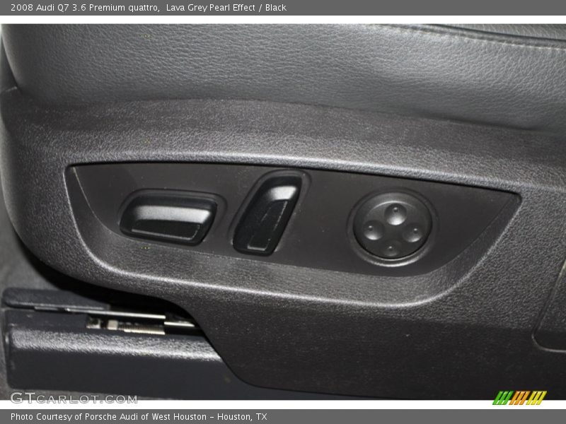 Lava Grey Pearl Effect / Black 2008 Audi Q7 3.6 Premium quattro