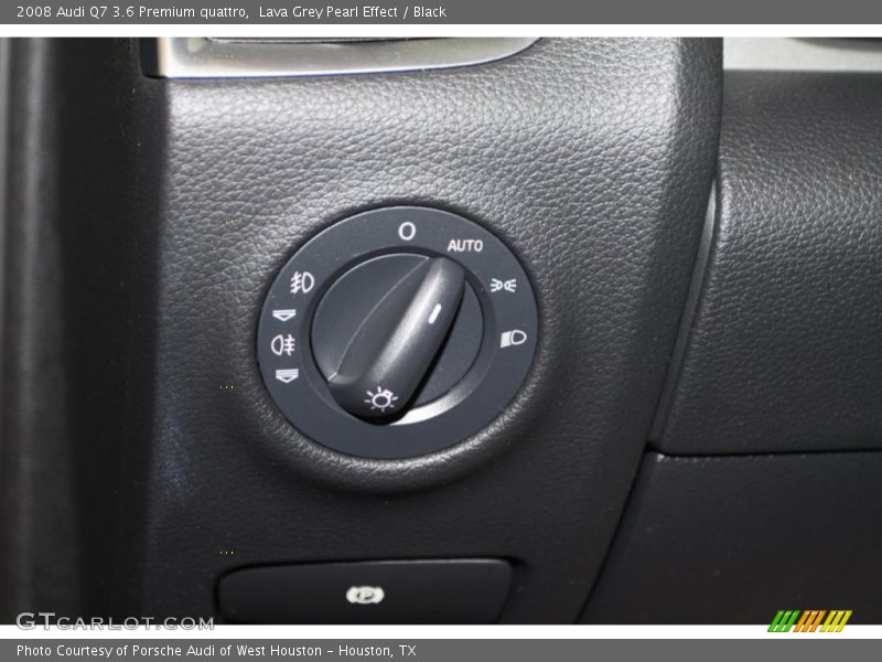 Controls of 2008 Q7 3.6 Premium quattro