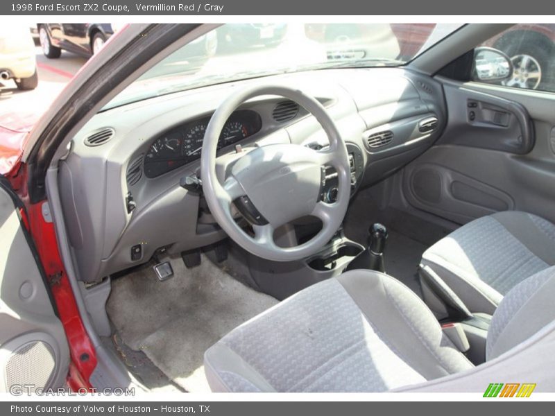  1998 Escort ZX2 Coupe Gray Interior