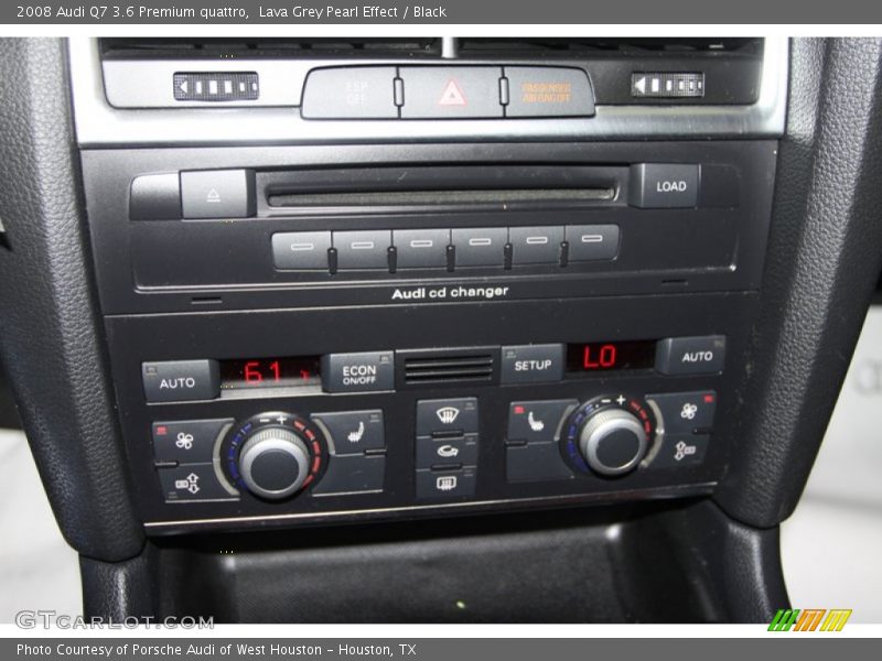 Controls of 2008 Q7 3.6 Premium quattro