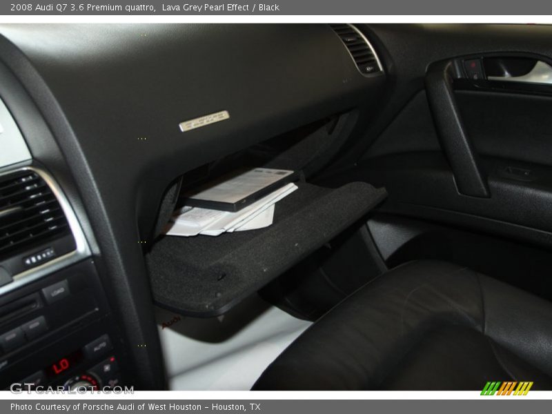 Lava Grey Pearl Effect / Black 2008 Audi Q7 3.6 Premium quattro