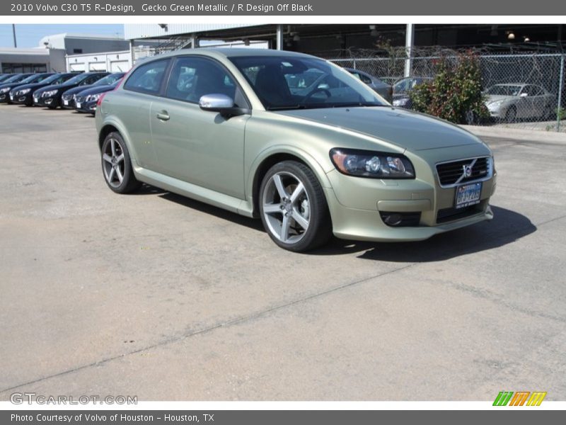 Gecko Green Metallic / R Design Off Black 2010 Volvo C30 T5 R-Design