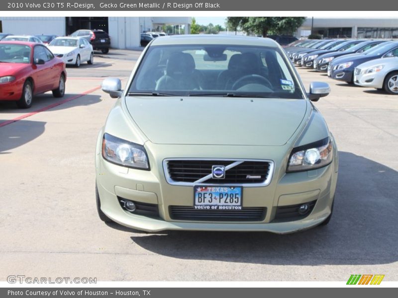 Gecko Green Metallic / R Design Off Black 2010 Volvo C30 T5 R-Design