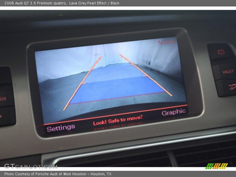 Lava Grey Pearl Effect / Black 2008 Audi Q7 3.6 Premium quattro