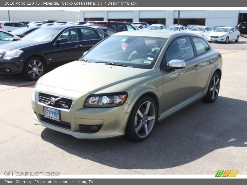 Gecko Green Metallic / R Design Off Black 2010 Volvo C30 T5 R-Design