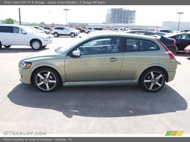 Gecko Green Metallic / R Design Off Black 2010 Volvo C30 T5 R-Design