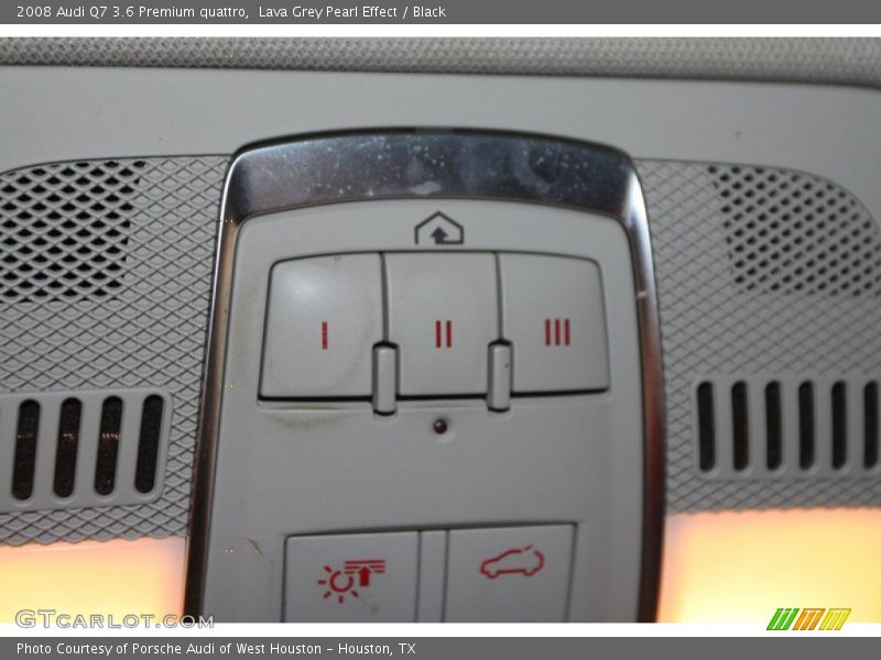 Lava Grey Pearl Effect / Black 2008 Audi Q7 3.6 Premium quattro