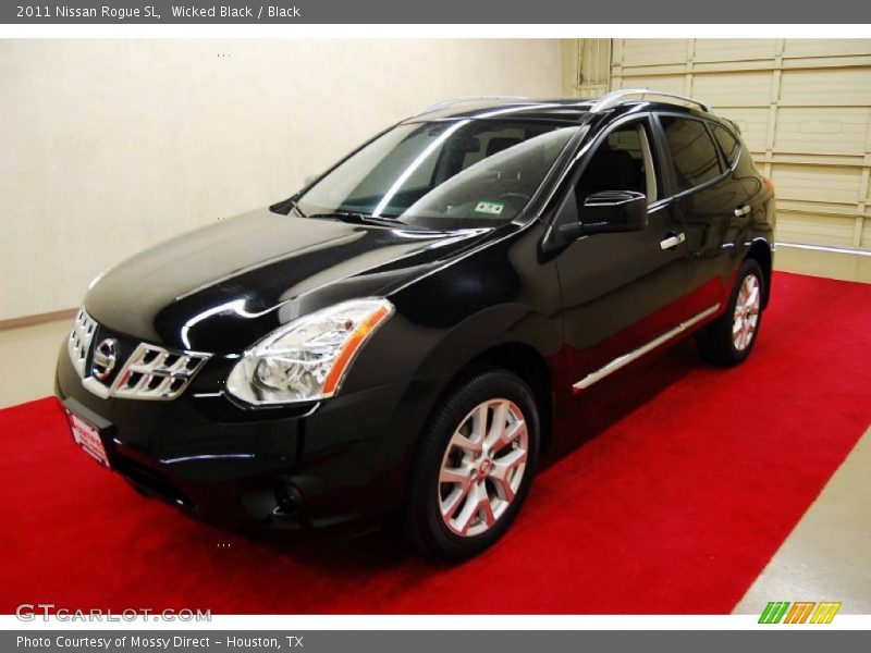 Wicked Black / Black 2011 Nissan Rogue SL
